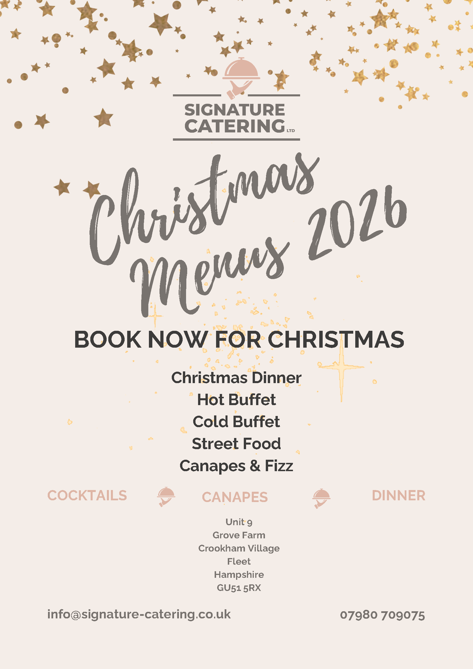 Christmas 2026 Has Arrived at Signature Catering